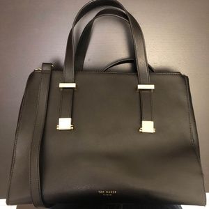 Ted Baker Leather tote handbag purse with strap